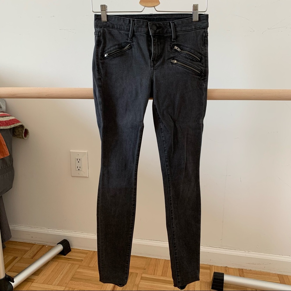 Smoke grey skinny jeans